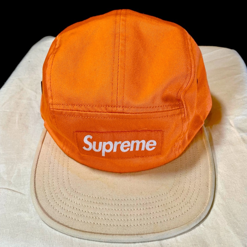Supreme 5 panel box logo cap